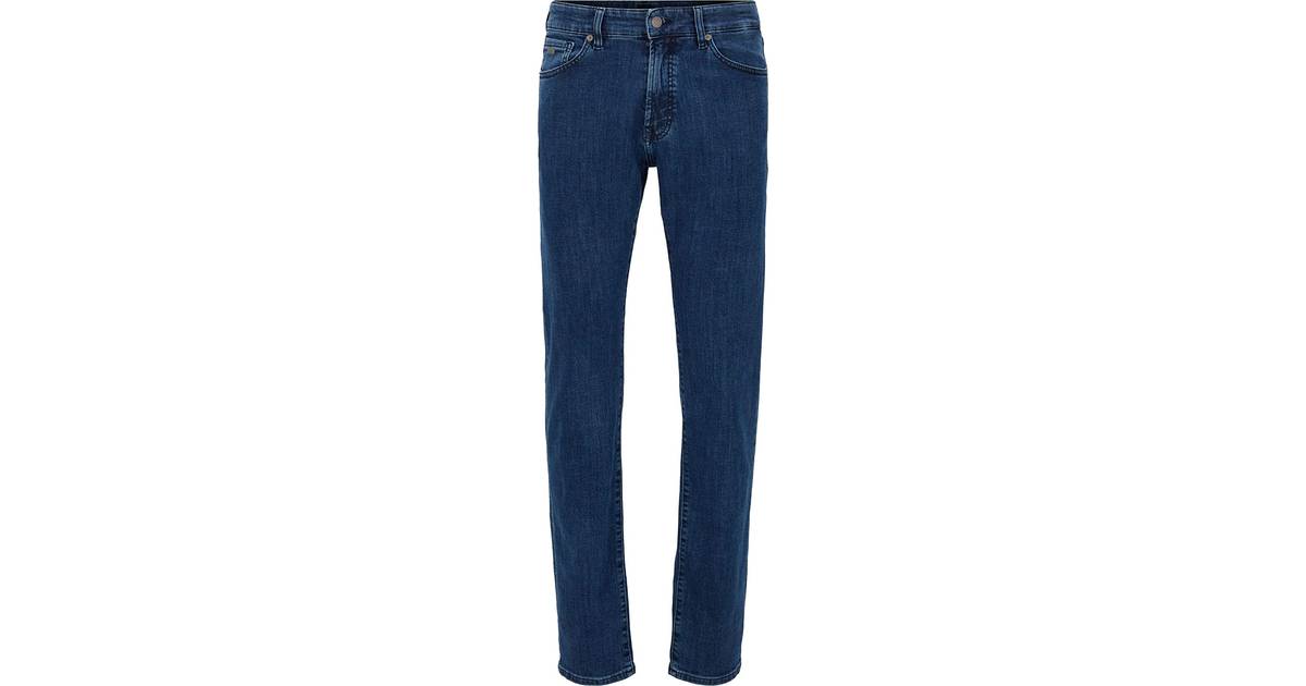Hugo Boss Maine Jeans - Mid Blue • Se PriceRunner »
