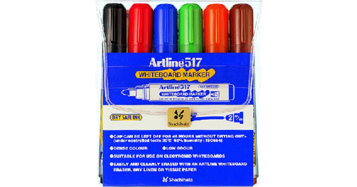 Artline 517 Whiteboard Markers 6-pack • PriceRunner »