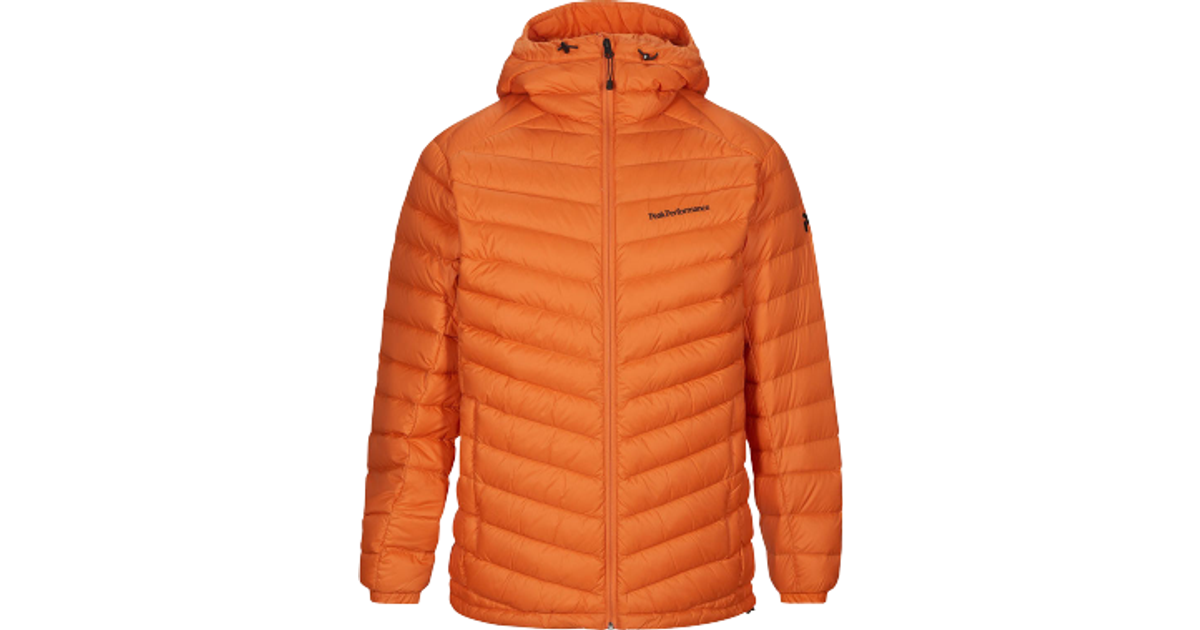 Peak Performance Frost Down Hood Jacket - Orange Altitude • Pris »