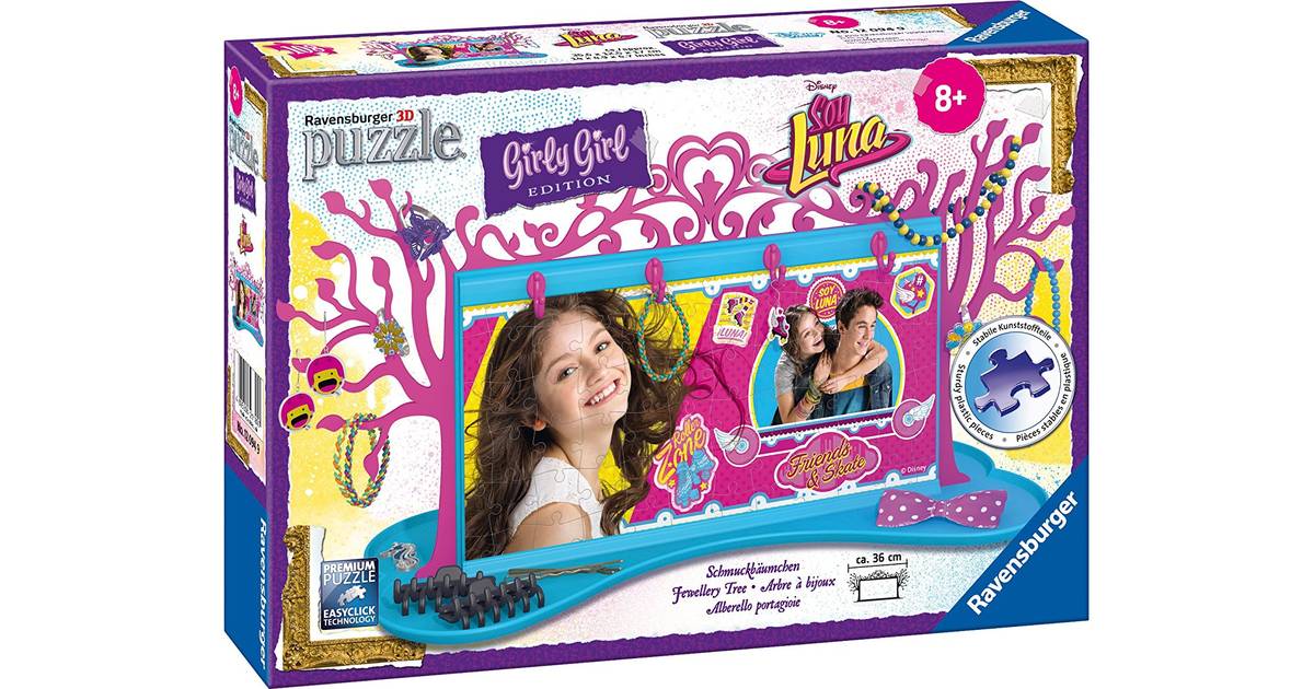 Ravensburger Girly Girls Edition Jewellery Tree Soy Luna 108 Pieces • Pris »