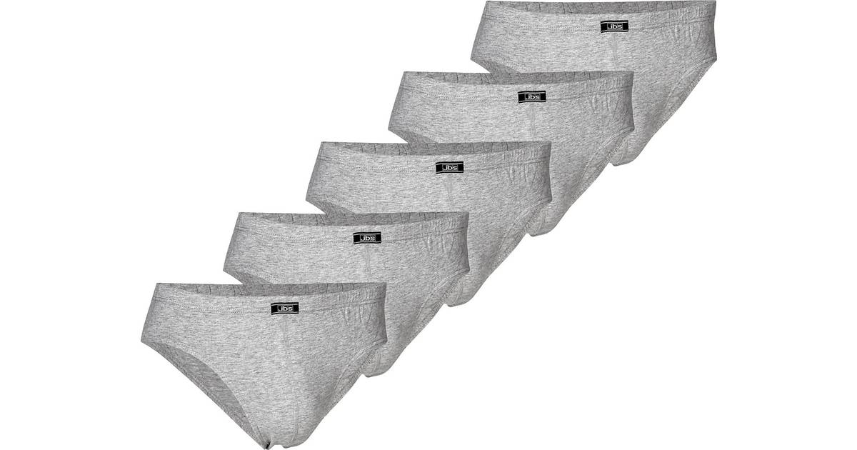 JBS Mini Slip Briefs 5-pack - Grey • Se PriceRunner »