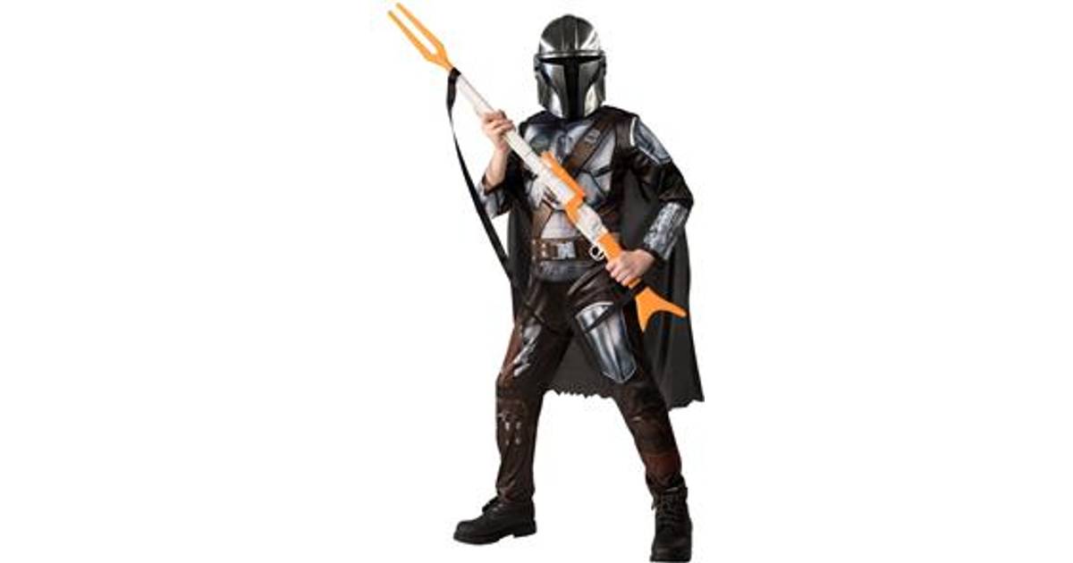 Rubies Star Wars Deluxe Mandorian Kostume til Børn • Pris »