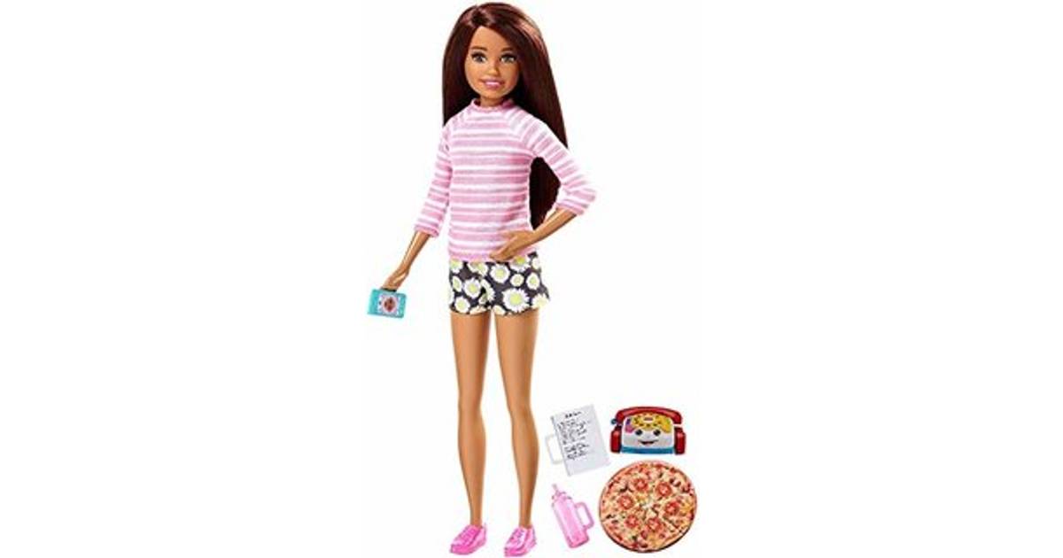 Barbie Skipper Babysitters Puppe Pizza • Se priser »