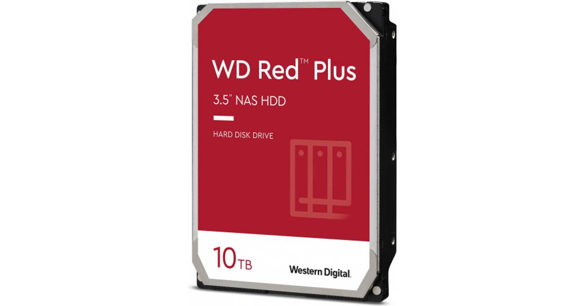 Western Digital Red Plus NAS WD101EFBX 256MB 10TB • Pris »