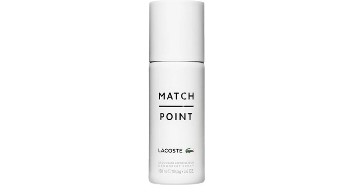 Lacoste Match point Deo Spray 150ml • PriceRunner »