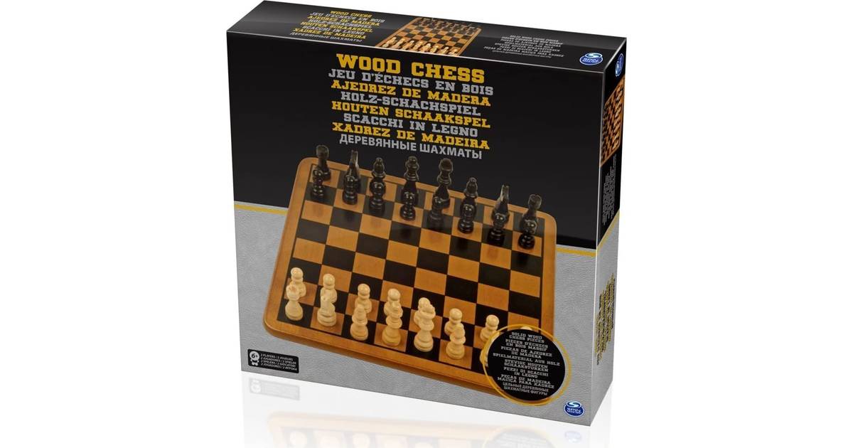 Spin Master Wood Chess (3 butikker) • Se PriceRunner »