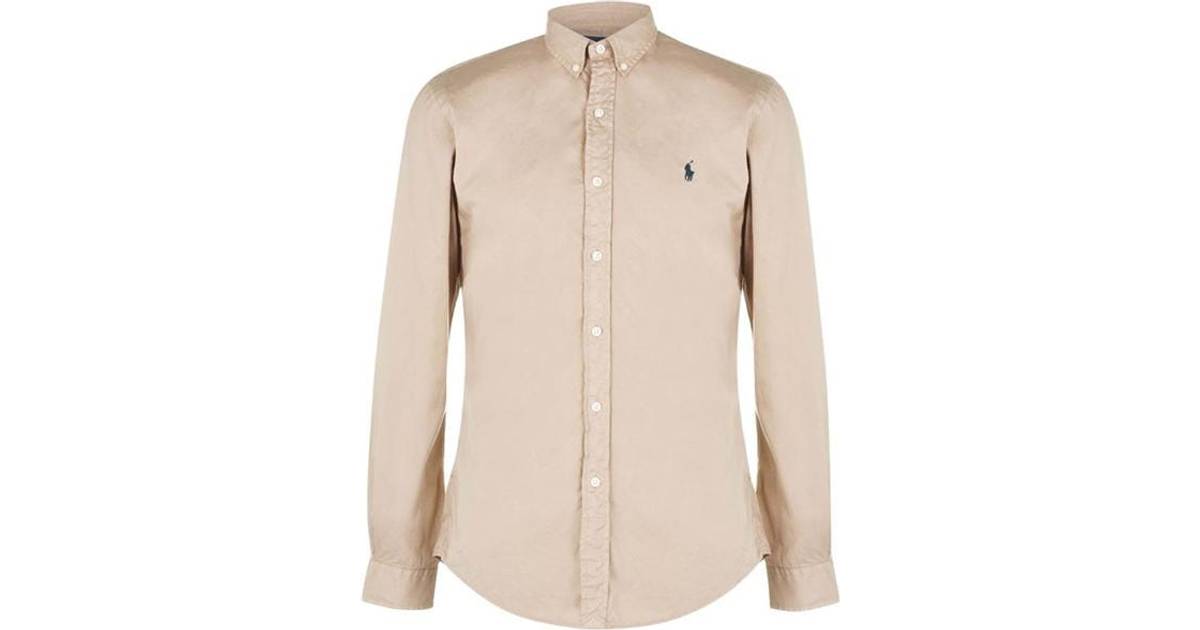 Polo Ralph Lauren Garment-Dyed Oxford Shirt - Surrey Tan