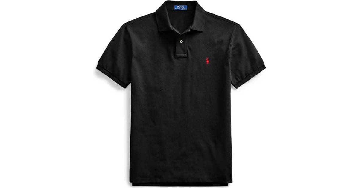 Polo Ralph Lauren Slim Fit Polo T-shirt - Black • Pris »