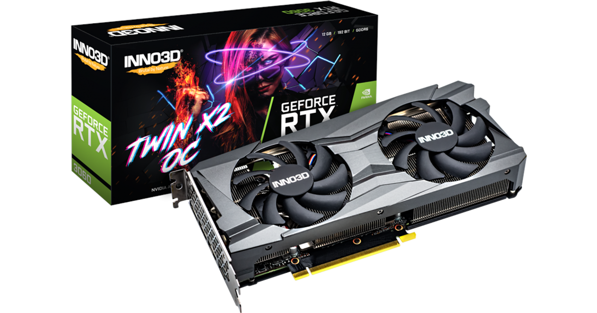 Inno3D GeForce RTX 3060 Twin X2 OC 12GB • Se priser »