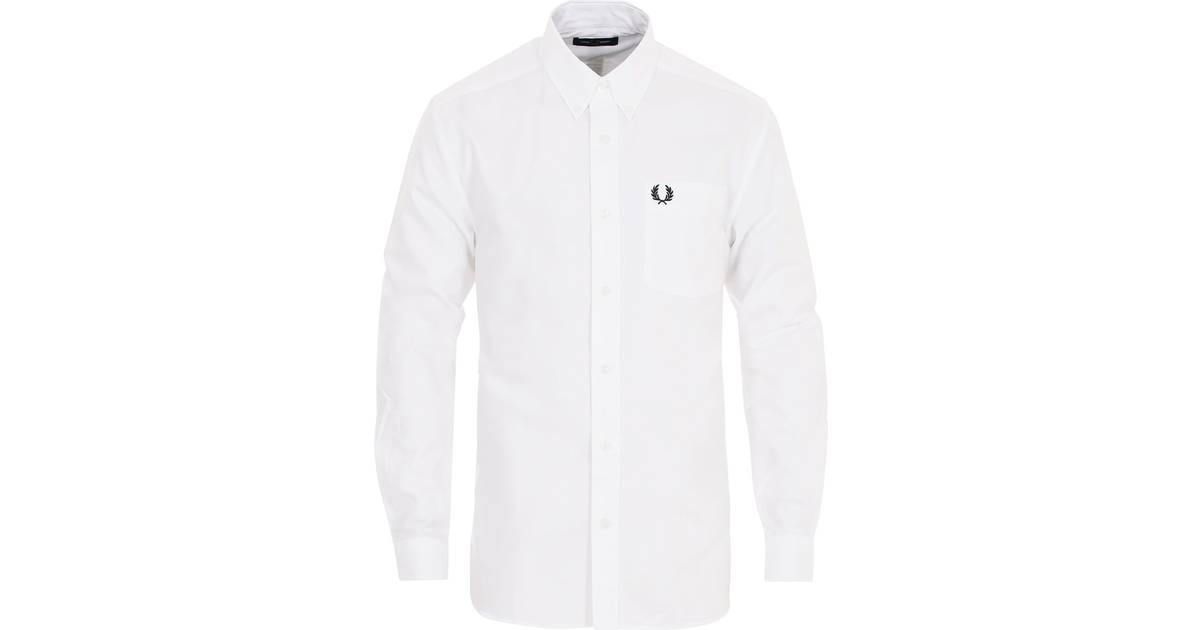 Fred Perry Oxford Shirt - White (4 butikker) • Priser »