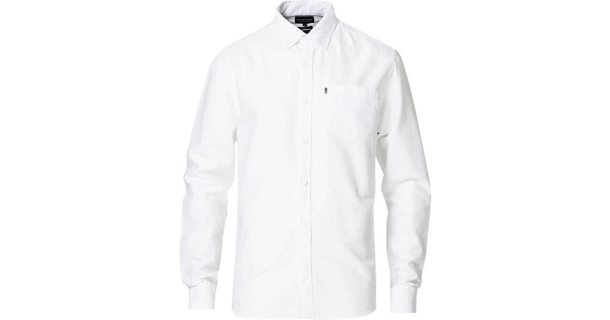 Lexington Kyle Oxford Organic Cotton Shirt - White • Pris »