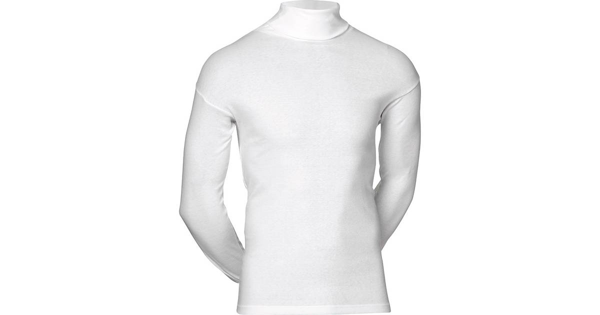 JBS Long-Sleeved with Turtleneck T-shirt - White • Pris »