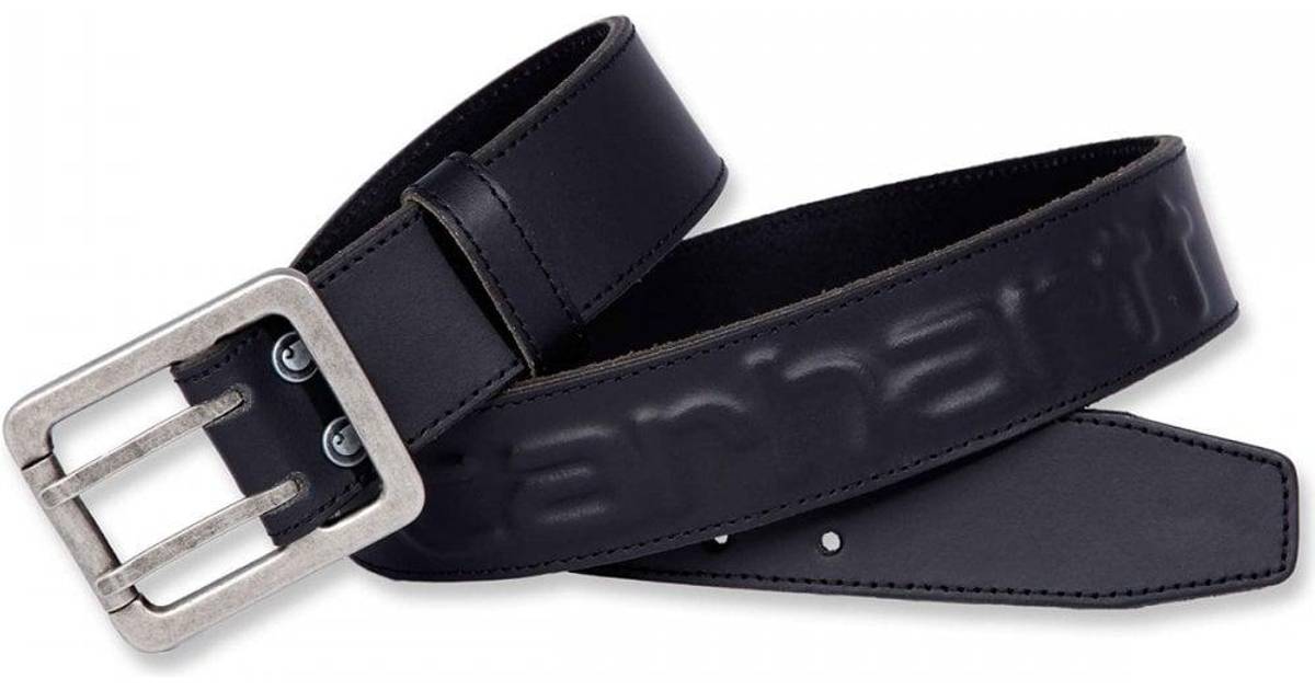 Carhartt Logo Belt - Black (2 butikker) • PriceRunner »