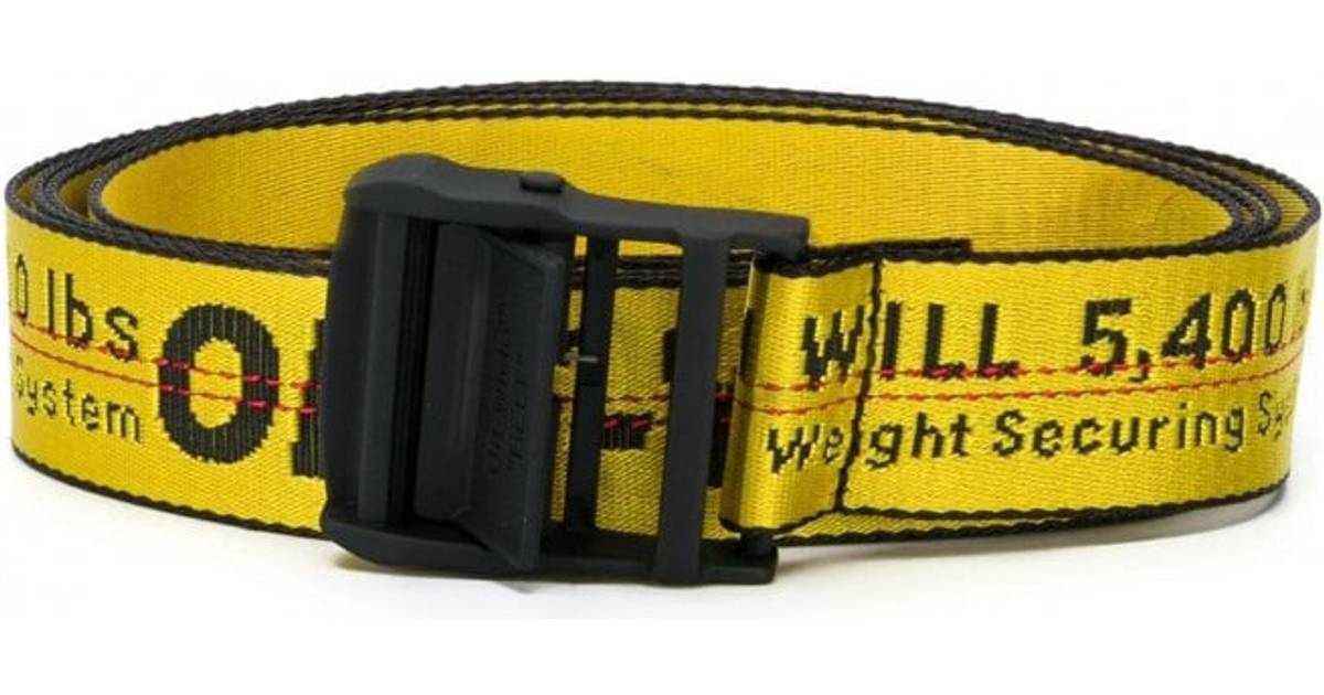 Off-White Classic Industrial Belt - Yellow/Black • Pris »