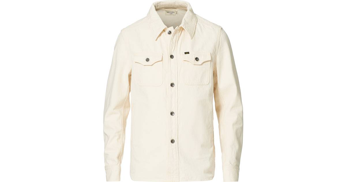 Tiger of Sweden Organic Cotton Denim Jacket - Ecru • Pris »