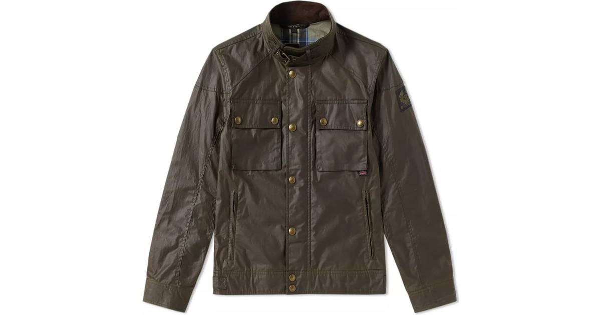 Belstaff Racemaster Waxed Cotton Jacket - Faded Olive • Pris »