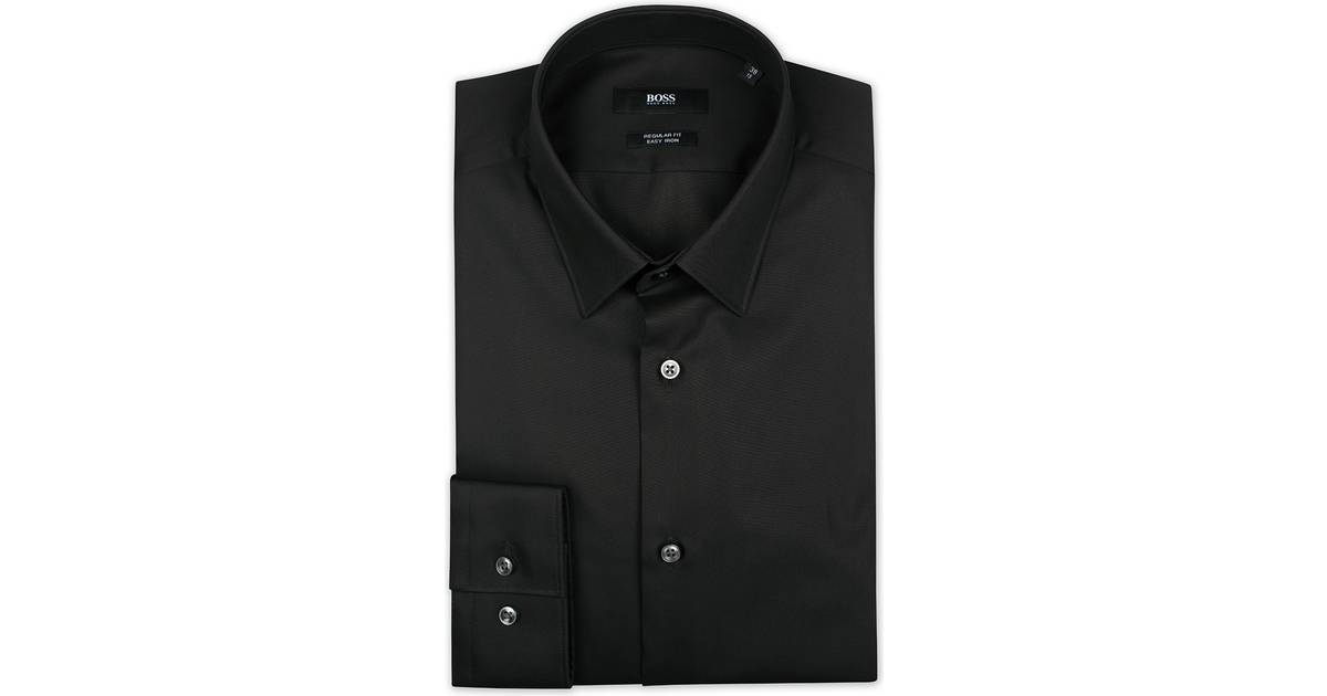 Hugo Boss Elliot Regular Fit Skjorte - Sort • Priser »