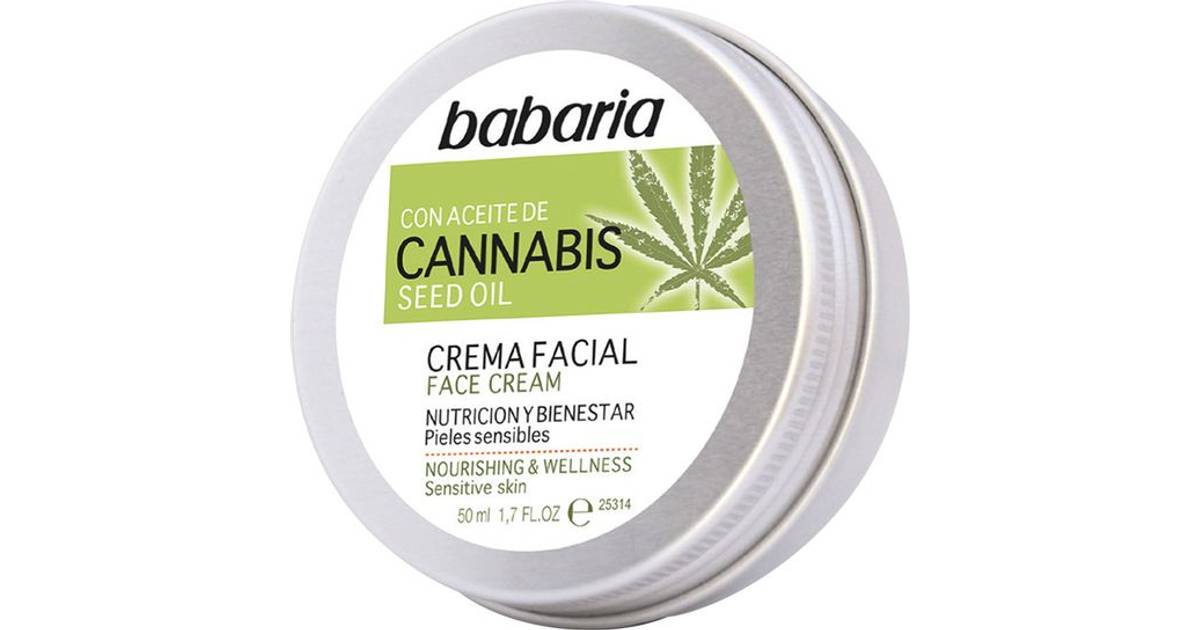 Babaria Face Cream with Cannabis Seed Oil 50ml • Pris »