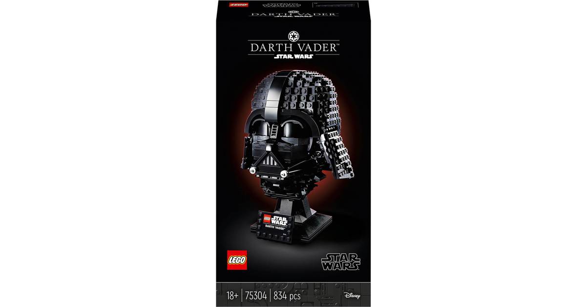 Lego Star Wars Darth Vader Helmet 75304 • Se priser »