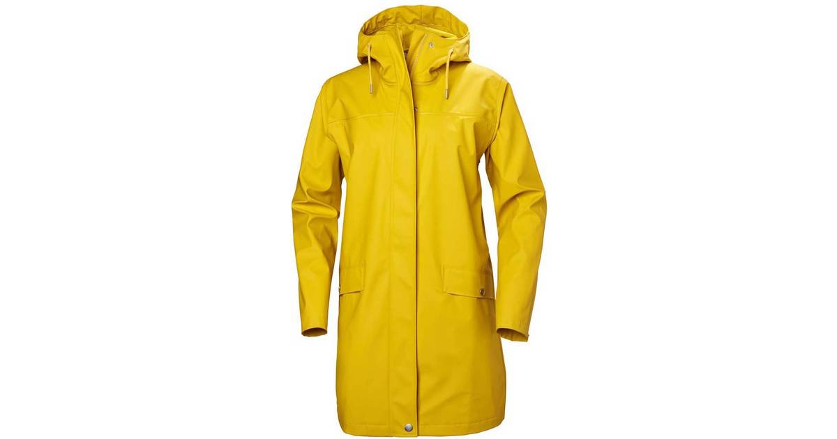 Helly Hansen W Moss Rain Coat - Essential Yellow • Pris »