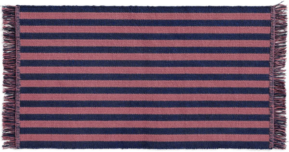 Hay Stripes and Stripes Lilla, Blå 52x95cm • Priser »