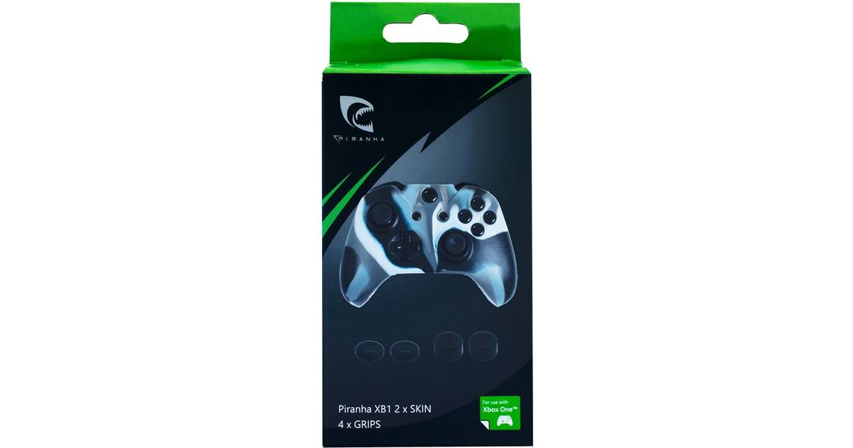 Piranha Xbox One Controller 2-Skin and 8-Thumb Grips Pack • Pris »