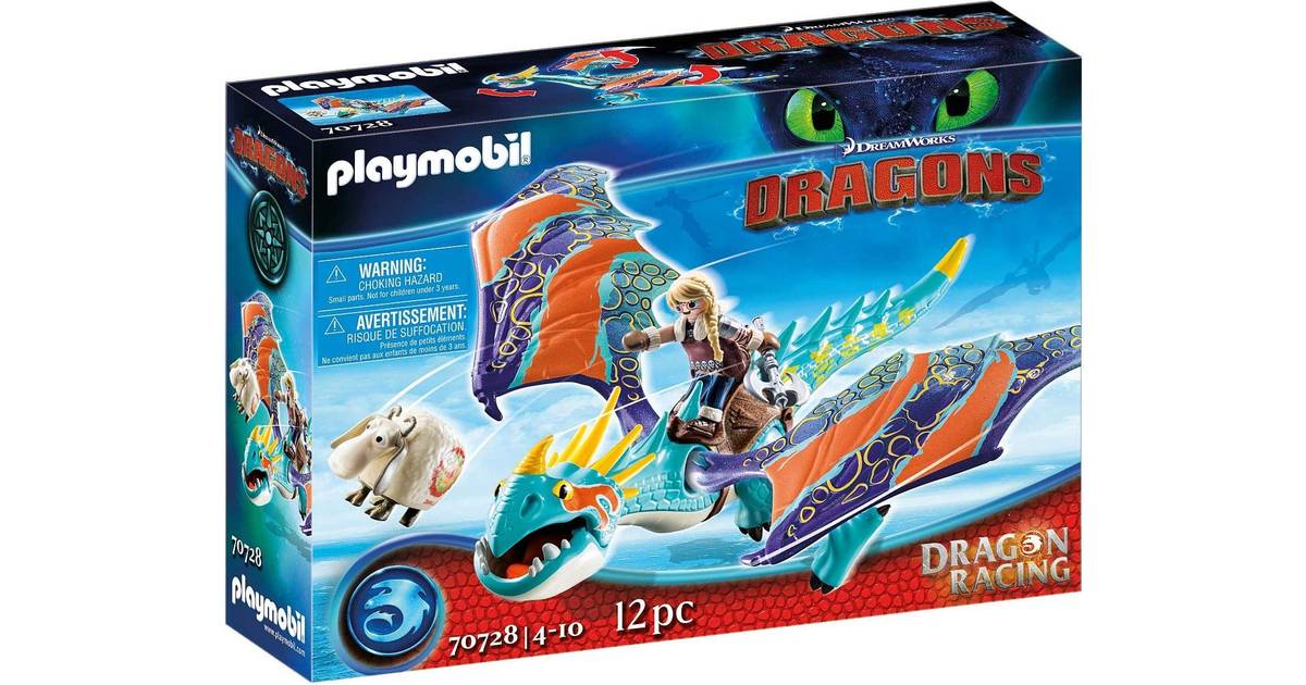Playmobil Dragon Racing Astrid & Stormfly 70728 • Pris »
