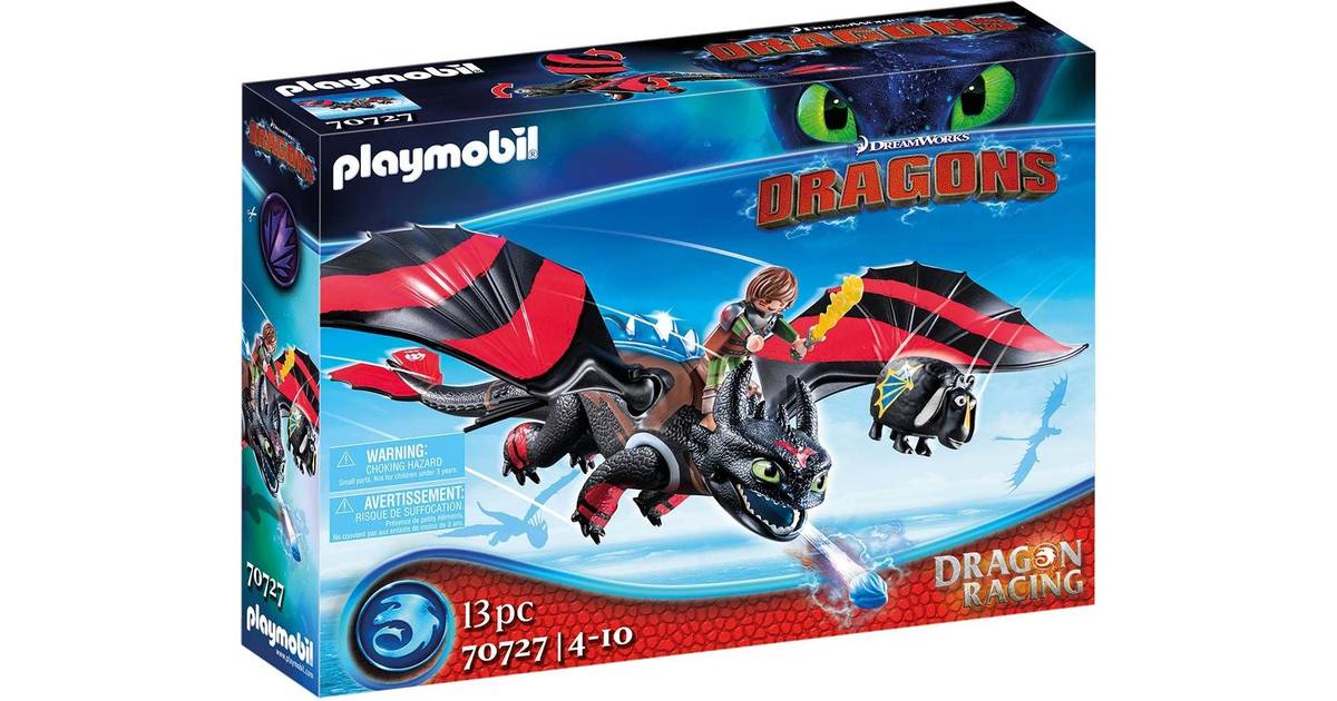 Playmobil Dragon Racing Hiccup & Toothless • Priser »