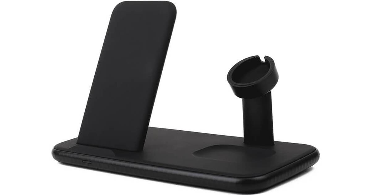 Gear Wireless Tripple QI Charger USB-C • Se priser »