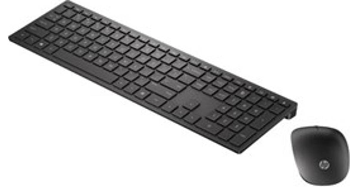 HP Pavilion Wireless Keyboard and Mouse 800 (Nordic) • Pris »