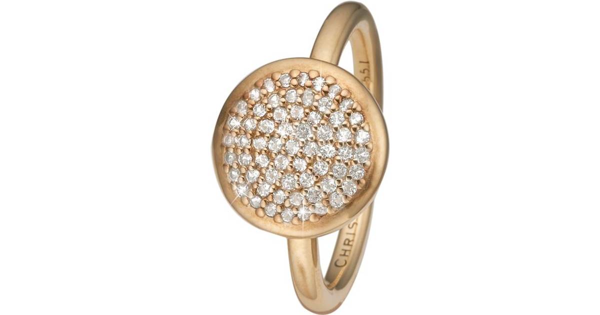 Christina Jewelry World Ring - Gold/Topaz • Se pris