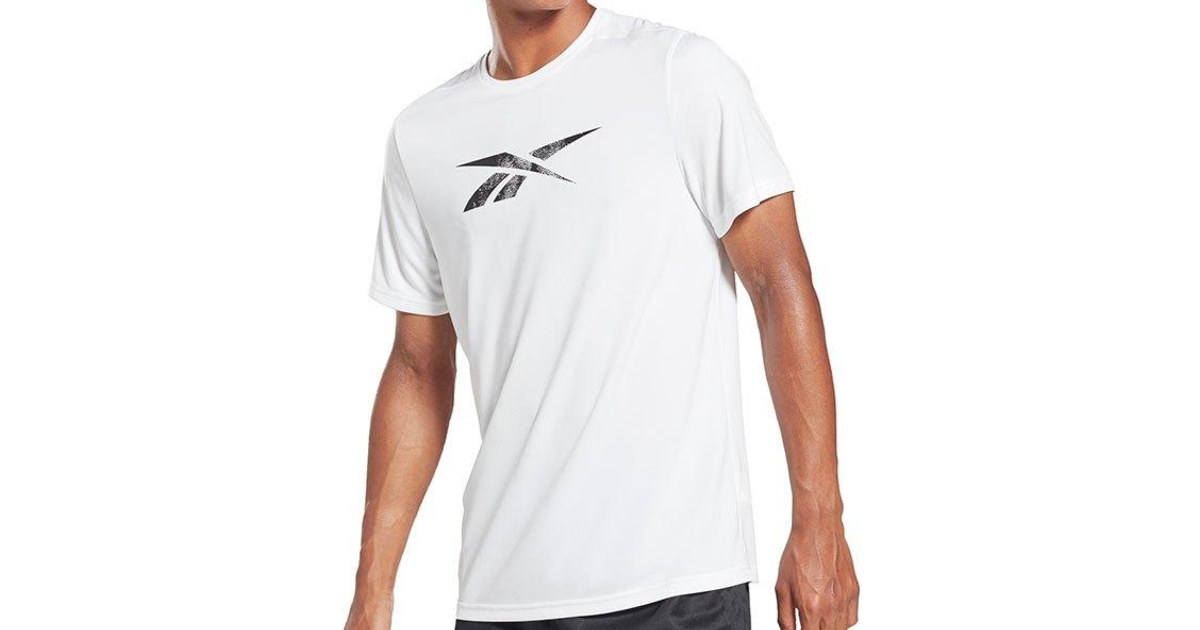 Reebok Workout Ready Graphic T-shirt Men - White • Pris »