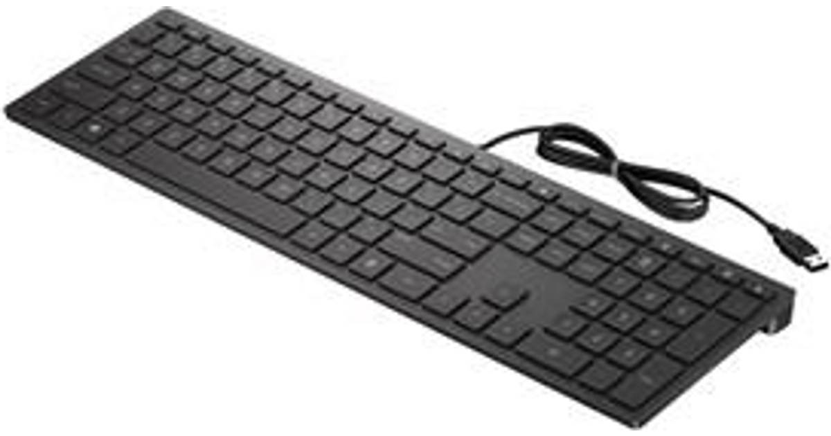 HP Pavilion Wired Keyboard 300 (Nordic) • Se priser »