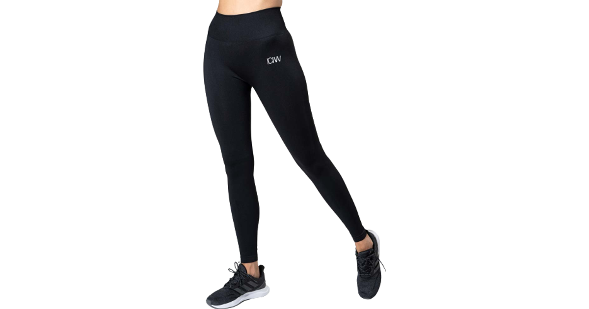 Icaniwill Queen Mesh Tights Solid Women - Black • Pris »