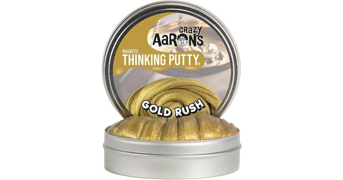 Crazy Aaron Magnetic Thinking Putty Gold Rush • Pris »