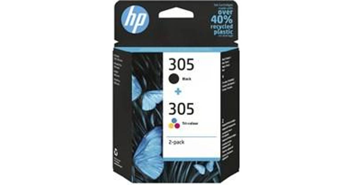 HP 305 (Multipack) 2-Pack (36 butikker) • PriceRunner »
