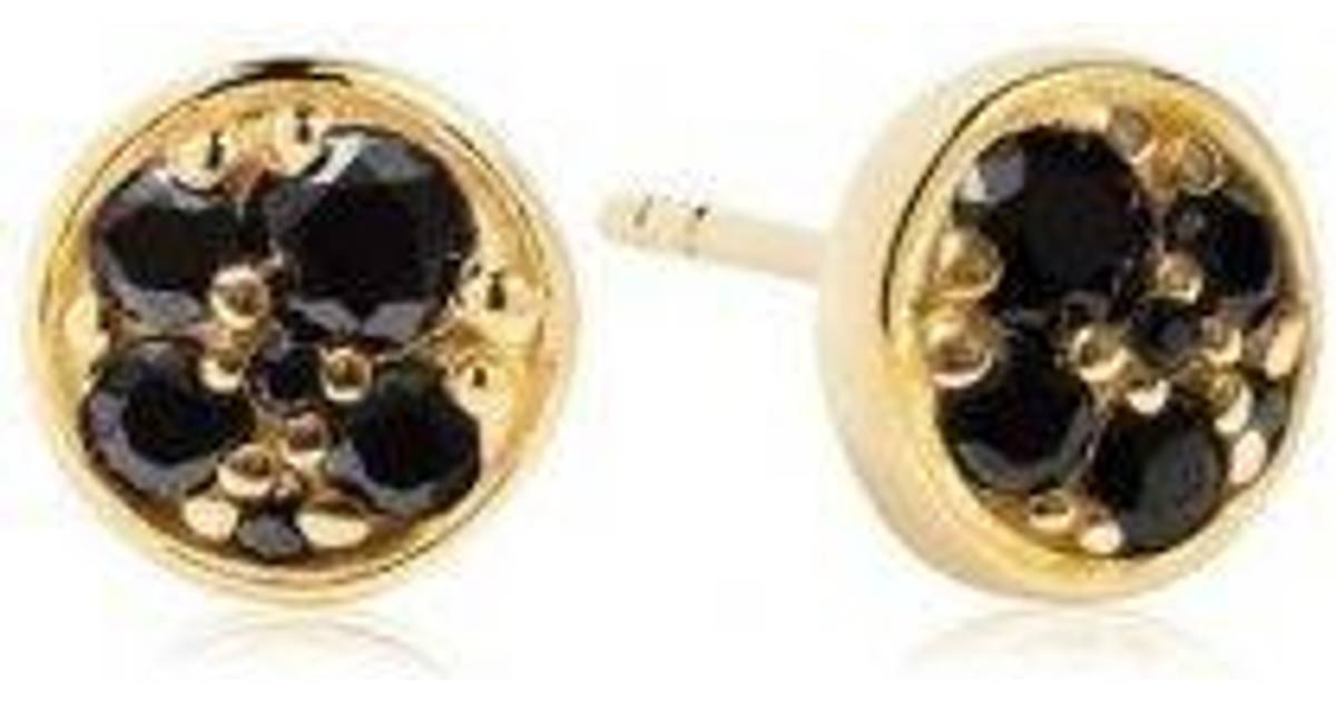 Sif Jakobs Novara Piccolo Earrings - Gold/Black • Pris »