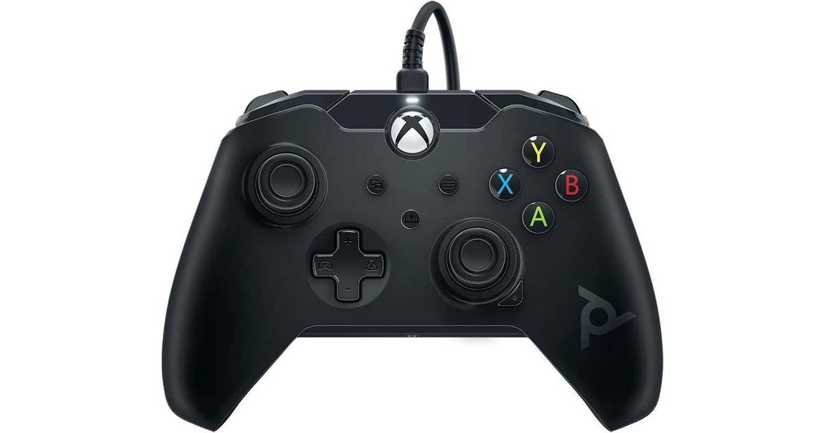 PDP Wired Game Controller (Xbox One X/S) - Black • Pris »
