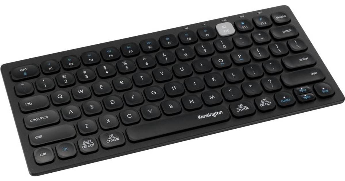 Kensington Multi-Device Dual Wireless Compact Keyboard (Nordic) • Pris »