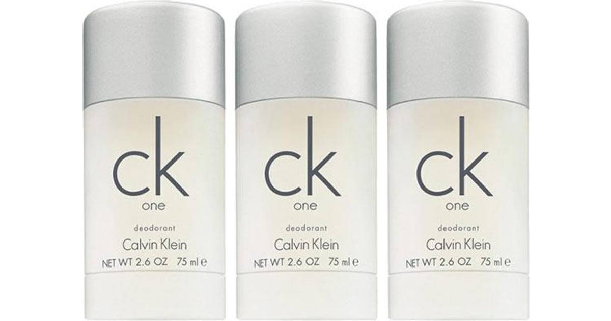 Calvin Klein CK One Deo Stick 3-pack • Se laveste pris nu