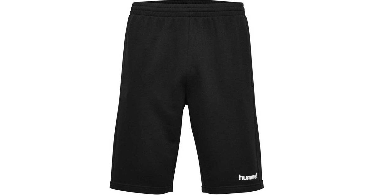 Hummel Go Kids Cotton Bermuda Shorts - Black (204053-2001) • Pris »