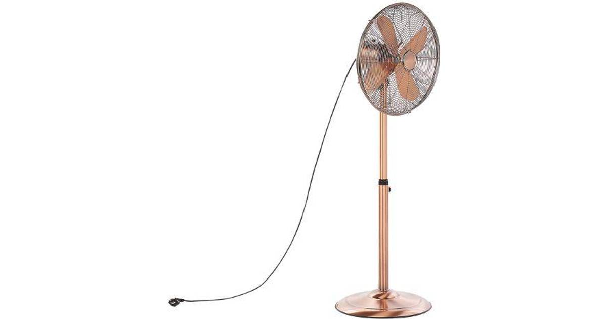Beliani Trent Copper Floor Fan • Se laveste pris nu