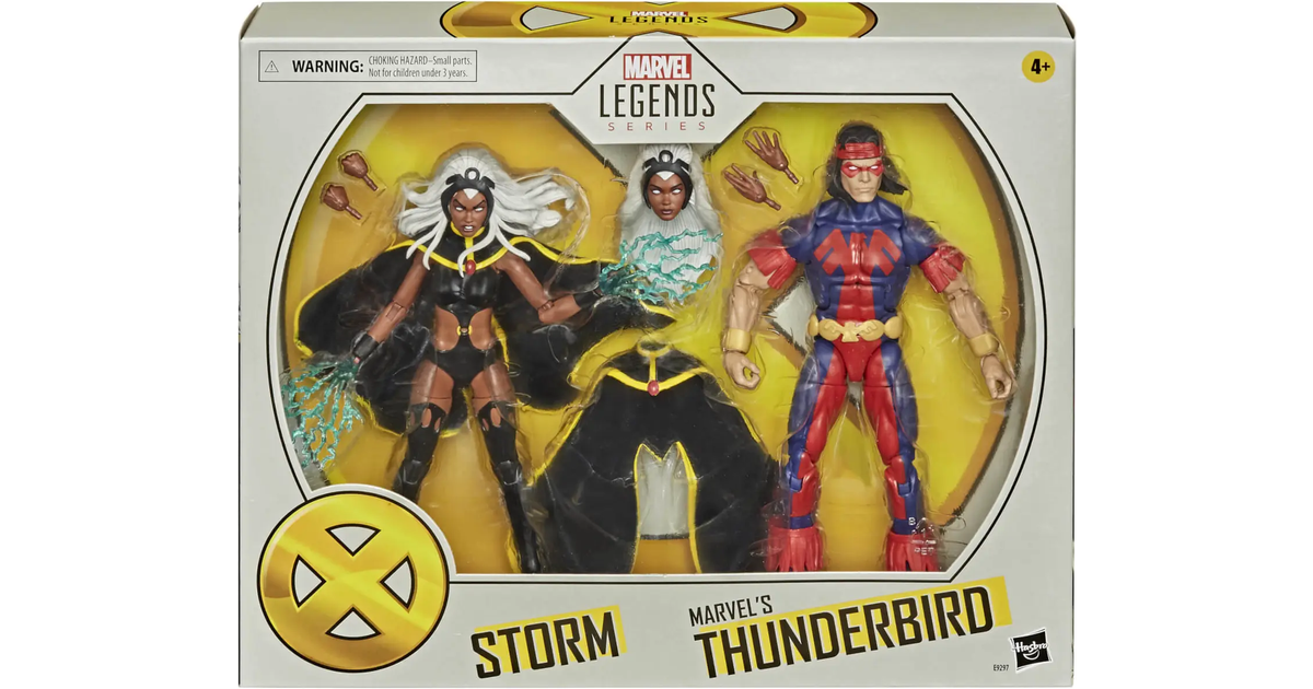 Hasbro Marvel Legends X Men Storm & Thunderbird • Pris »