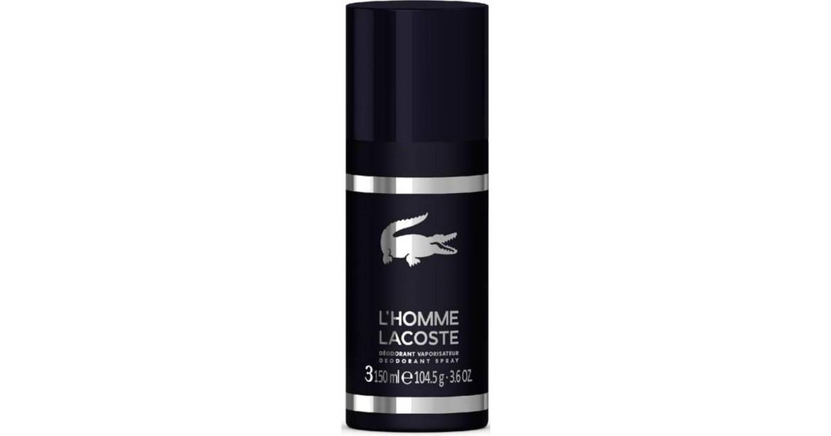 Lacoste L'Homme Deo Spray 150ml (29 butikker) • Priser »