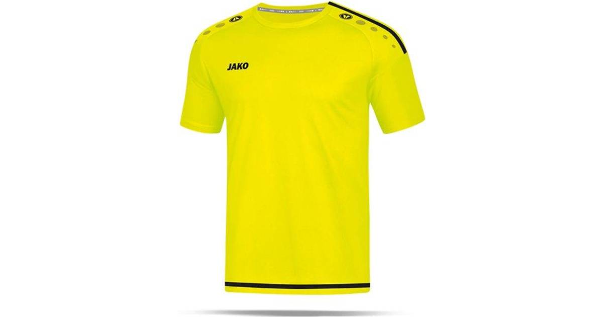JAKO Striker 2.0 Jersey Men - Neon Yellow/Black • Pris »