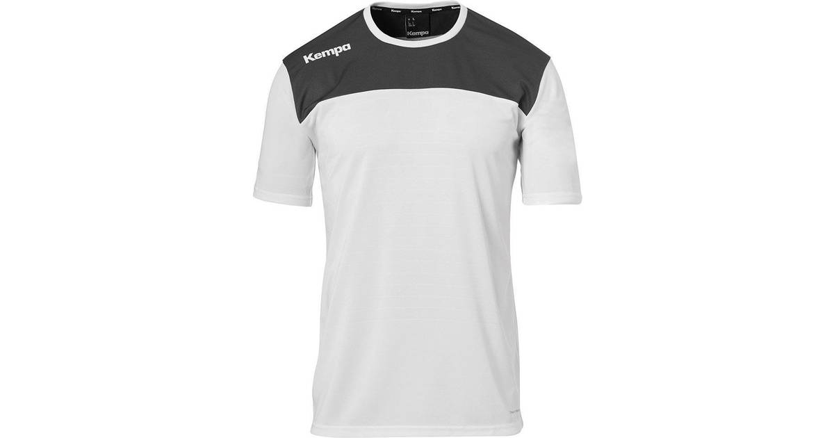 Kempa Emotion 2.0 T-shirt Men - White/Anthracite • Pris »