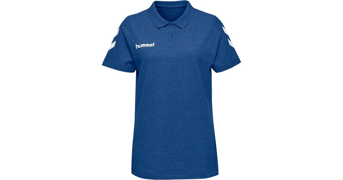 Hummel Go Polo Shirt - Blue (3 butikker) • Se priser »