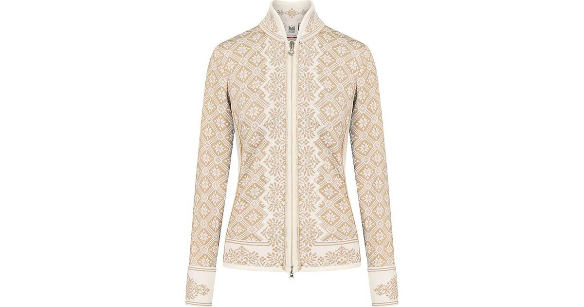 Dale of Norway Christiania Women's Jacket - Beige/Gold/Off White • Pris »