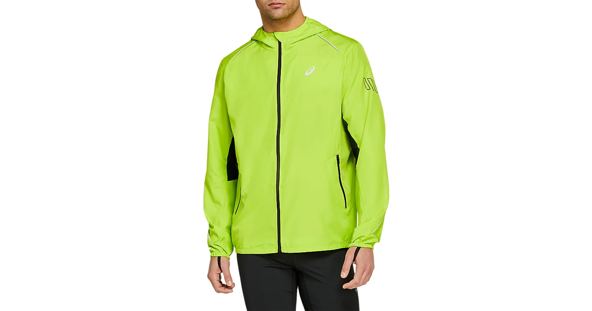 Asics Lite Show Jacket Men - Lime Zest • Se pris