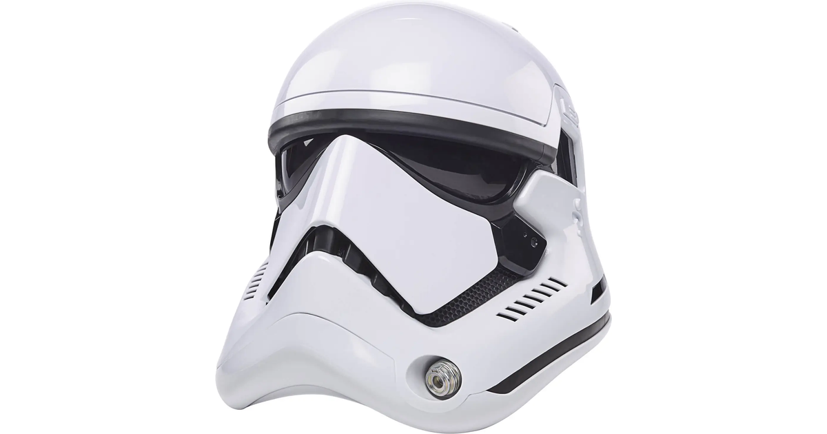 Hasbro Star Wars The Black Series First Order Stormtrooper Electronic  Helmet • Pris »